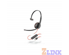 Plantronics Blackwire 3200 Series USB Headsets with USB-C and 3.5mm options for wireless devices