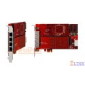 beroNet 6400 BF64004E1 4 PRI PCI Express Baseboard (BF64004E1E)
